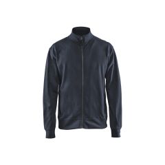 Blaklader 3371 Sweatshirt With Full Zip - Dark Navy Blue