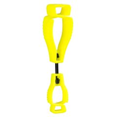 Portwest A002 Metal Free Glove Clip (Pk40) - (Yellow)