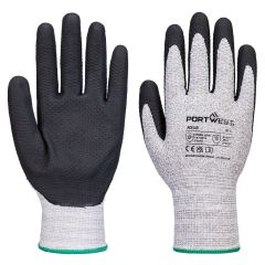 Portwest A312 Grip 13 Nitrile Diamond Knit Glove (Pk12) - (Grey/Black)