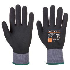 Portwest A354 DermiFlex Ultra Pro Glove - Nitrile Sandy - (Black)
