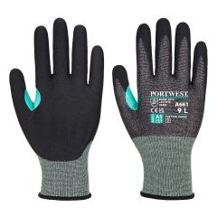 Portwest A661 CS Cut E18 Nitrile Glove - (Black)