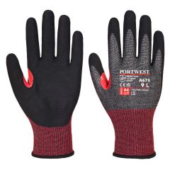 Portwest A673 CS Cut F18 Nitrile Glove - (Black)