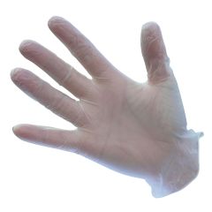 Portwest A900 Powdered Vinyl Disposable Glove (Pk100) - (Clear)