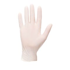Portwest A910 Powdered Latex Disposable Glove (Pk100) - (White)