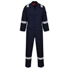Portwest AF73 Araflame Silver Coverall - (Navy)