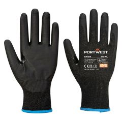 Portwest AP34 LR15 Nitrile Foam Touchscreen Glove (Pk12) - (Black)
