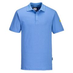 Portwest AS21 Anti-Static ESD Polo Shirt - (Hamilton Blue)