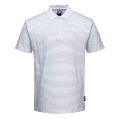 Portwest AS21 Anti-Static ESD Polo Shirt - (White)