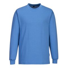 Portwest AS22 Anti-Static ESD Long Sleeve T-Shirt - (Hamilton Blue)