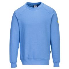 Portwest AS24 Anti-Static ESD Sweatshirt - (Hamilton Blue)