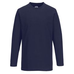 Portwest B196 Long Sleeve T-Shirt - (Navy)