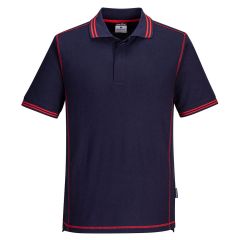 Portwest B218 Essential Two Tone Polo Shirt - (Navy/Red)