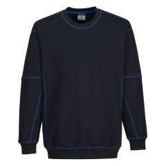 Portwest B318 Essential Two Tone Sweatshirt - (Navy/Royal)