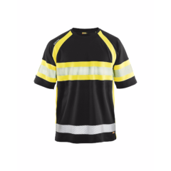 Blaklader 3337 High Vis T-Shirt (Black/Yellow)