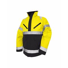 Blaklader 4827 High Vis, Winter Jacket, PU - Waterproof, Windproof (Yellow/Black)