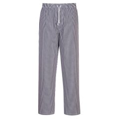 Portwest C079 Bromley Chefs Trousers - (Blue Check)