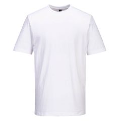Portwest C195 Chef Cotton Mesh Air T-Shirt - (White)