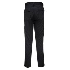 Portwest C711 Slim Fit Combat Trousers - (Black)