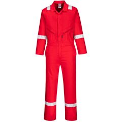 Portwest C814 Iona Cotton Coverall - (Red)