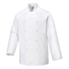 Portwest C836 Sussex Chefs Jacket L/S - (White)