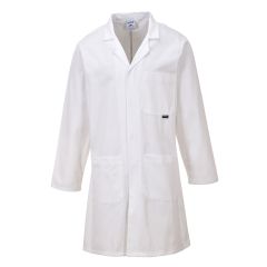 Portwest C851 Standard Cotton Coat - (White)