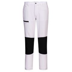 Portwest CD886 WX2 Eco Active Stretch Work Trousers - (White)