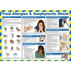 Food Allergies And Anaphylactic Shock Poster - White