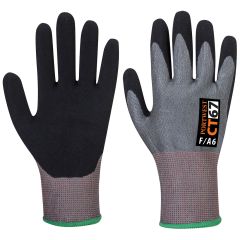 Portwest CT67 CT Cut F13 Nitrile Glove - (Grey/Black)
