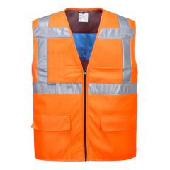 Portwest CV02 Hi-Vis Cooling Vest - (Orange)