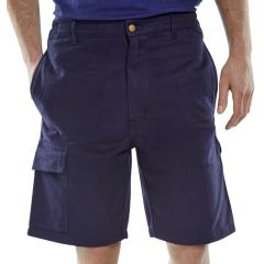 Click Cargo Pocket Shorts Navy CLCPS