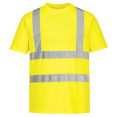 Portwest EC12 Eco Hi-Vis T-Shirt S/S (6 Pack)  - (Yellow)