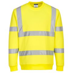 Portwest EC13 Eco Hi-Vis Sweatshirt - (Yellow)