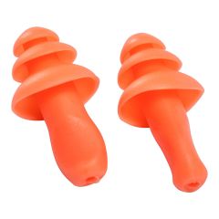 Portwest EP10 Reusable TPR Ear Plugs (50 Pairs) - (Orange)