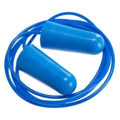 Portwest EP30 Detectable Corded PU Foam Ear Plugs (200 pairs) - (Blue)