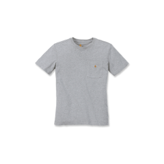 Carhartt 103067 Workwear Pocket S/S T-Shirt - female - Heather Grey