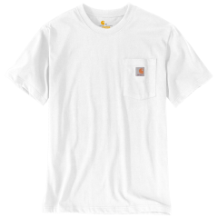 Carhartt 103296 K87 Pocket S/S T-Shirt - Men's - White