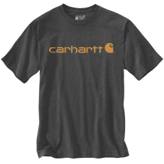 Carhartt 103361 Core Logo T-Shirt S/S - Men's - Carbon Heather