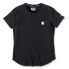 Carhartt 105415 Midweight S/S Pocket T-Shirt - female - Black