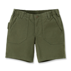 Carhartt 105730 Relaxed Fit Canvas Work Shorts - female - Basil