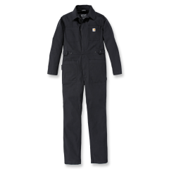 Carhartt 106071 Relaxed Fit Canvas Coverall - female - Black