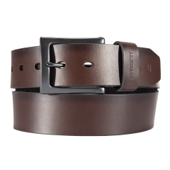 Carhartt A0005510 Anvil Leather Belt - Men's - Carhartt Brown