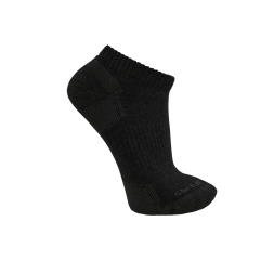Carhartt SL2623W Cotton Blend Low Cut Sock 3 Pack - female - Black