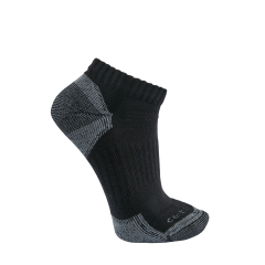 Carhartt SL6003M Cotton Blend Low Cut Sock 3 Pack - Men's - Black