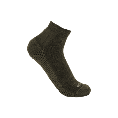 Carhartt SQ9250-M Synthetic-Merino Wool Quarter Sock - Men's - Olive