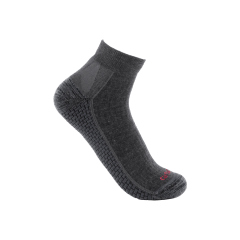 Carhartt SQ9250-W Synthetic-Merino Wool Quarter Sock - female - Carbon Heather