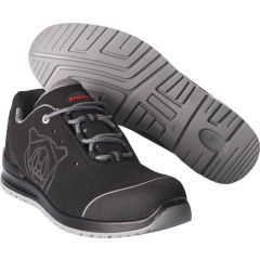 MASCOT F0210 Footwear Classic Safety Shoe - S1P - ESD - Black/Light Grey