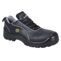 Portwest FC02 Compositelite ESD Leather Safety Shoe S1 (Black)