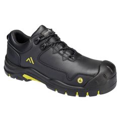 Portwest FC19 Apex Compositelite Shoe S3S ESD HRO SR SC FO (Black/Yellow)