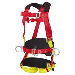 Portwest FP18 Portwest 3 Point Comfort Plus Harness - (Red)