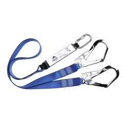 Portwest FP51 Double Webbing 1.8m Lanyard With Shock Absorber - (Royal Blue)